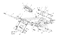 Front Torque Arm Assembly Storm 0950782, Storm Sks 0950582, Euro Storm E95