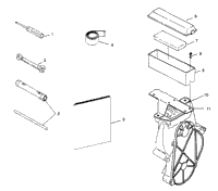 Tool Kit 500 0972764, European 500 E972764, 500 Sks , European 500