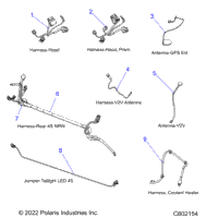 Electrical, Wire Harnesses, Hood/Jumpers, Gps
