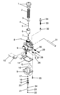 Carburetor 440 Lc