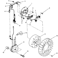 Magneto Assembly Widetrak Gt
