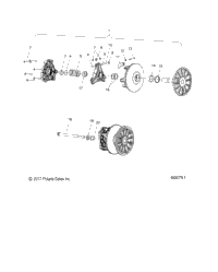 Drive Train, Clutch, Primary S22mdx6dsa/6Dea