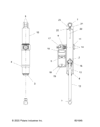 Suspension, Shock, Rear Track All Options