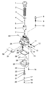 Carburetor Assembly Widetrak Gt
