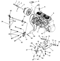 Engine Mounting Xlt 0940767, Xlt Sp & Xlt Sks 0940567