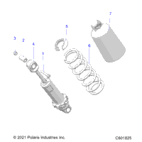 Suspension, Shock, Front Track (C601822)