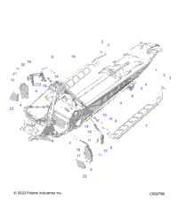 Chassis, Footrests, And Running Boards (C602766
