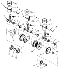 Piston & Crankshaft Xlt 0940767, Xlt Sp & Xlt Sks 0940567