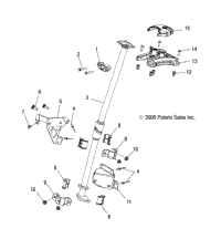 Steering Post, Assembly /Dsa
