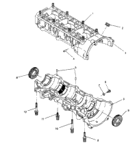 Crankcase Xlt Touring 0963357 & European Xlt Touring