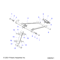 Suspension, Torque Arm, Front 3" Track Option