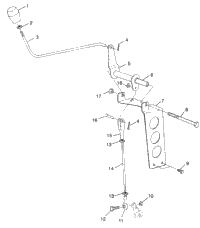 Reverse Shifter Linkage Tran Sport & European Tran Sport E970143