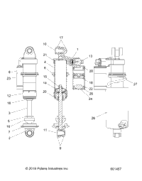 Suspension, Shock, Front Track (601457)