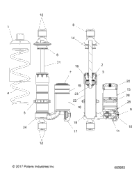 Suspension, Shock, Front Track