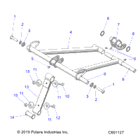 Suspension, Torque Arm, Front