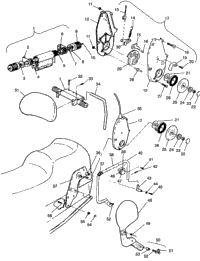 Backrest Xlt Touring 0963357 & European Xlt Touring