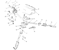Steering Handlebar Assembly Super Sport