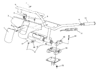 Steering Handlebar Trail 0972761 & European Trail E972761