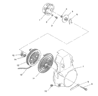 Recoil Starter Assembly Classic / & Classic Touring / 0930865