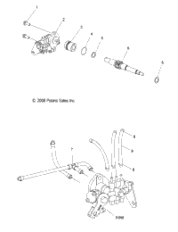 Engine, Oil Pump & Lines