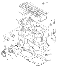 Cylinder Widetrak Lx & European Widetrak Lx E972065