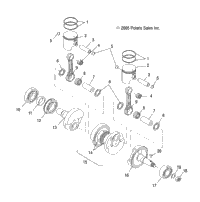 Engine, Piston & Crankshaft