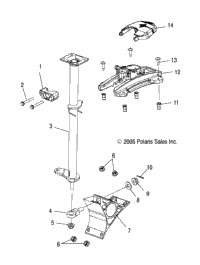 Steering Post Assembly /Fs