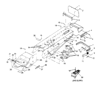 Tunnel Assembly Xlt 0950756, Xlt Sks , Xlt Sks Euro E950556 & Xlt S