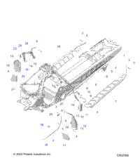 Chassis, Clutch Guard, Footrests, And Running Boards