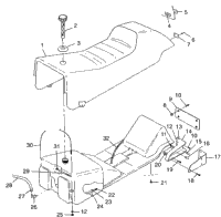 Seat & Gas Tank