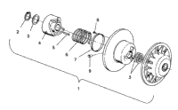 Driven Clutch Assembly Trail/0930761