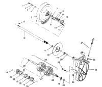 Drive Train Assembly 500 Efi 0952774, Efi Sks , Efi Sks Pt 095297