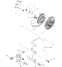 Recoil Starter Assembly Xlt Sp 0956756, Xlt Sp 0956456, & E (4930763076D002)