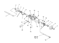 Rear Torque Arm Assembly Lite/0933433,Starlite/0933427 & Lite Deluxe/093