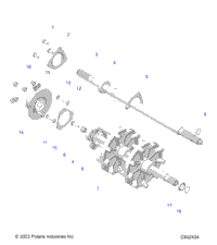 Drive Train, Jackshaft & Driveshaft