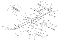 Rail Mounting 600 Xc & European 600 Xc E971776 (4937933793B010)