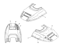 Hood Foam/Foil Indy Lite Gt