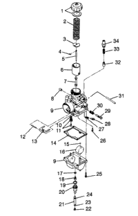 Carburetor Xcf