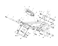 Front Torque Arm Assembly 440 0952760, 440 Sks 0952560, & European 440 S