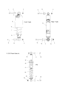 Suspension, Shocks Ifs, Ft, Rt