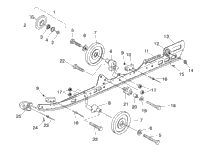 Rail Mounting Suspension 0970443 (4937673767B011)