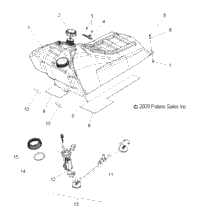 Fuel System, Fuel Tank Asm