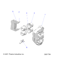 Brakes, Caliper Asm