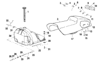 Seat & Gas Tank S03nb5bs/As03nf5bss03ne5bs