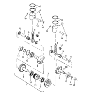 Piston & Crankshaft 500 Spx