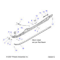 Suspension, Rail Beams, Lh/Rh