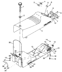 Seat & Gas Tank Ultra