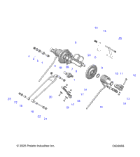 Suspension, Torque Arm, Rear