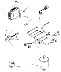 Efi Parts 500 Efi & European 500 Efi E963774