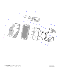 Engine, Cooling, Radiator